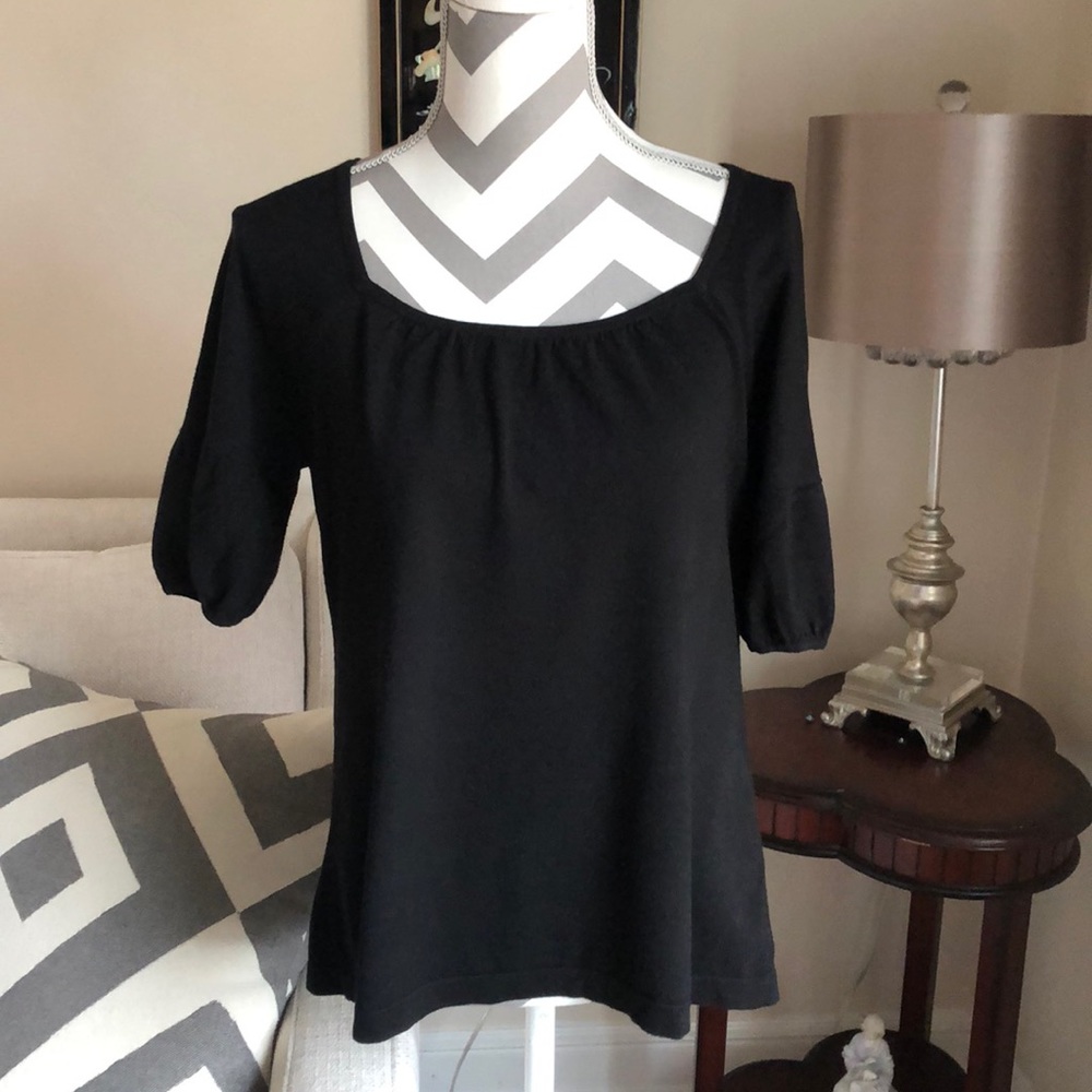 🎉 Ann Taylor Loft Black Top